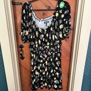 Flattering zodiac pattern dress